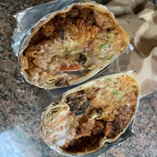 Super Burrito con al pastor