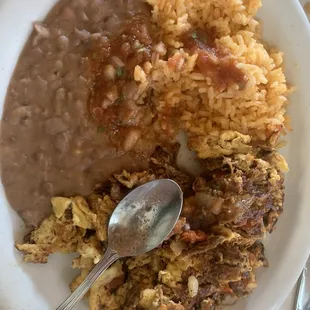 Machaca con Huevos