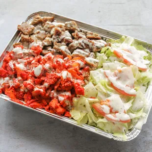 Mix shawarma platter