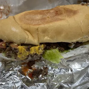 Chopped cheese sandwich