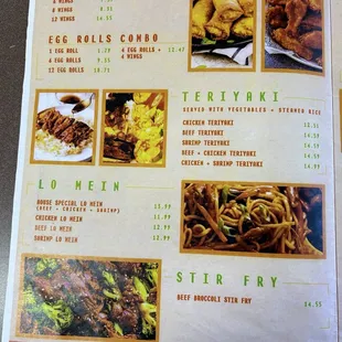 Menus