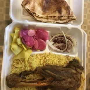 Lamb shank. So good!