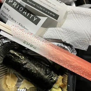 Spicy shrimp handroll  Yummy!