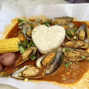 Cajun mussels