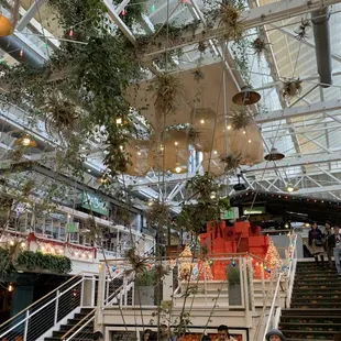 Stairs leading up to the 2nd floor