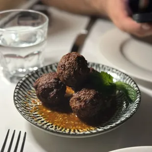 Laab Tot (Pork Meatballs)
