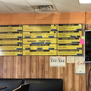 Up close menu