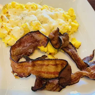 Bacon and eggs