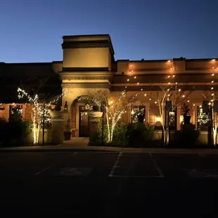 Outside parking lot view.