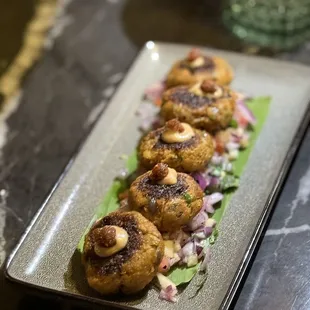 Chilli Malli Crab Cakes