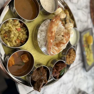 Non veg thali! Excellent