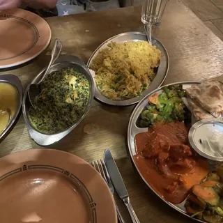 Chicken Tandoori Curry Dinner
