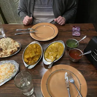 Chicken Vindaloo Dinner