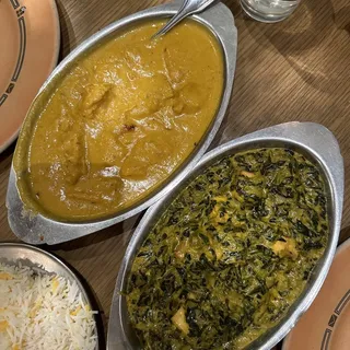 Chicken Kurma Dinner