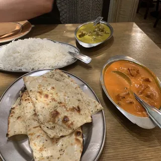 Lamb Pasanda Dinner