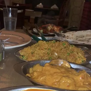 Mixed Tandoori Grill Dinner