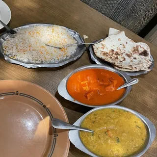 Tofu Masala Dinner
