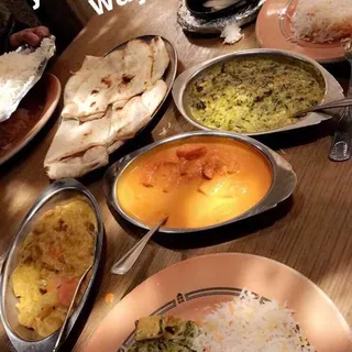Mughal Dinner for 2