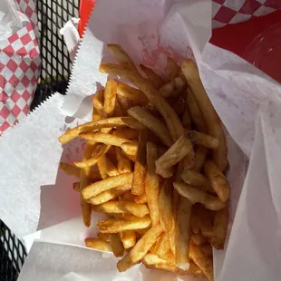 Full order of beer bartered fries. Best in town.