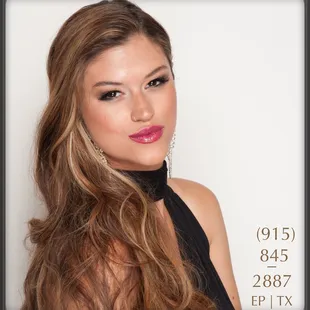 Long Hairstyle and Make Up