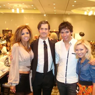 With  the Incredible Tom, from  ORIBE and My Team Nick and Brooke