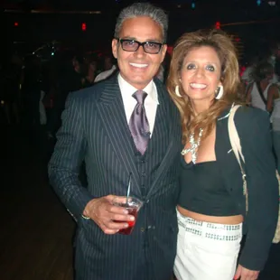 With ORIBE  Back Stage Las Vegas 2010