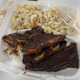 Beef Tips with Double Mac