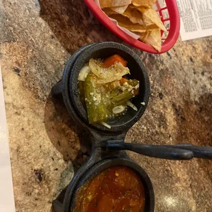 Complimentary chips &amp; salsa