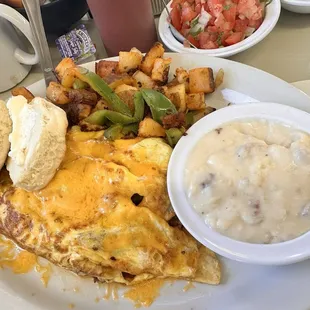 Kitchen Sink Omelette