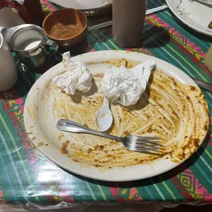 That's all that's left