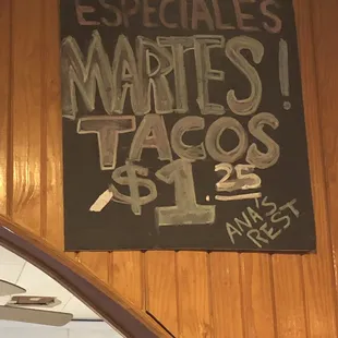 Taco Tuesday special with home made tortillas