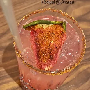 Watermelon Cucumber Mocktail
