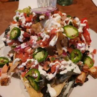 Chicken Pastor Nachos ;)