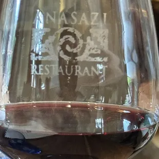 Glass of wine