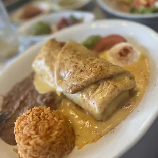 a plate of food