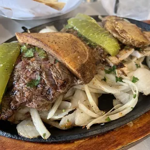 Combo Fajita (chicken and steak)