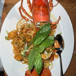 Lobster spaghetti