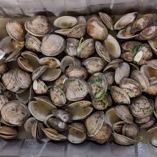 100 ct clams from catering menu