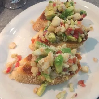 Seafood Bruschetta