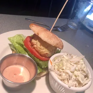 Lump Crab Cake Sandwich