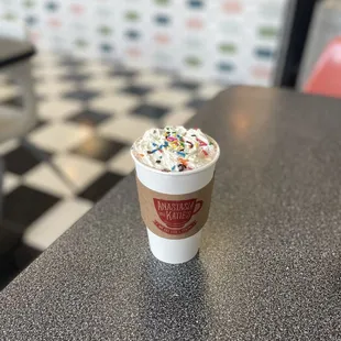 Unicorn hot chocolate