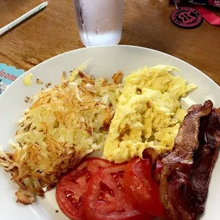 Fresh local tomatoes were amazing.