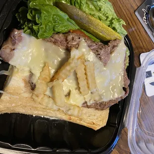 Incorrectly made sandwich