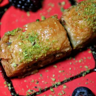 Baklava with PistachiosPistachio