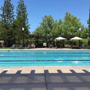 Clubhouse lap pool and jacuzzi