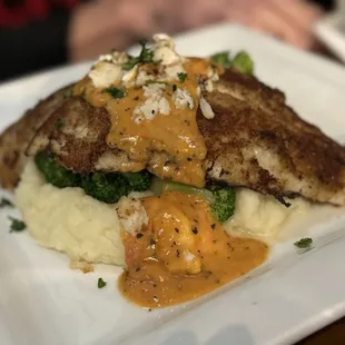 Garlic Parmesan Flounder