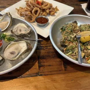 mussels, oysters, oysters and mussels, shellfish, food