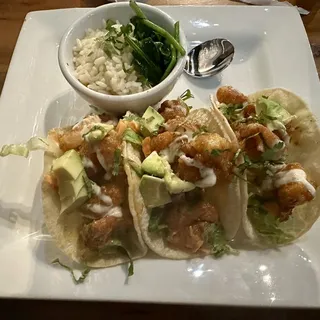 Dynamite Shrimp Tacos