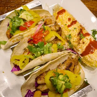 Grouper tacos