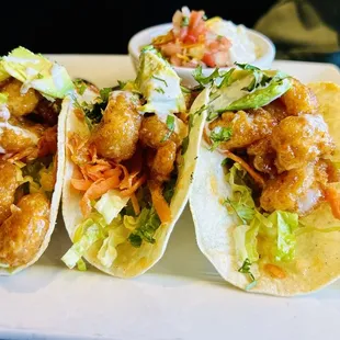 Dynamite Shrimp Tacos